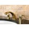 Kingston Brass KB8962NDL 8" Widespread Bathroom Faucet, Polished Brass KB8962NDL - alternate 2